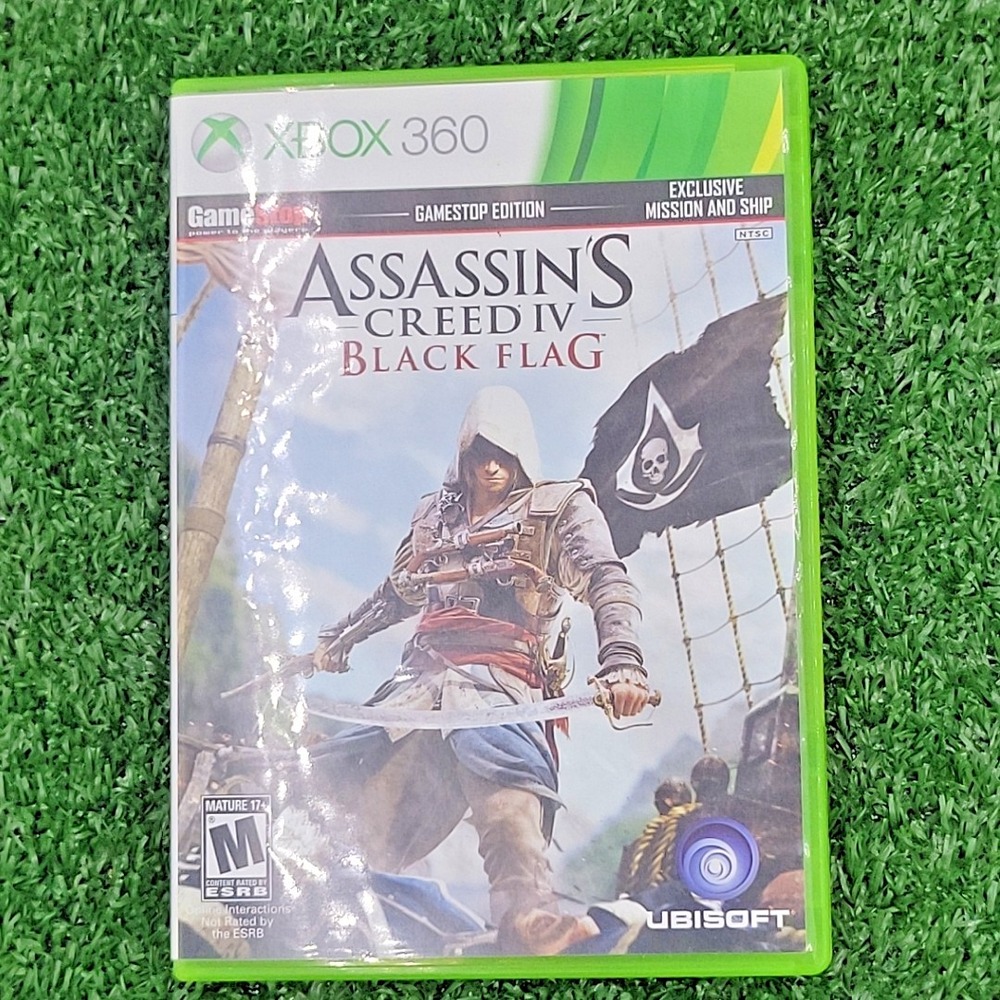 Assassins Creed IV Black Flag for Microsoft Xbox 360, 2013 GameStop Edition - Picture 10 of 10